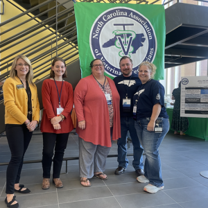 Corrigan Attends North Carolina Association of Veterinary Technicians Conference in Wilmington NC and Meets Current and Future App State Vet Tech Students