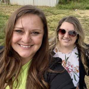 Leigha Wright (left) and Bethany Gabrie (right). Photo submitted